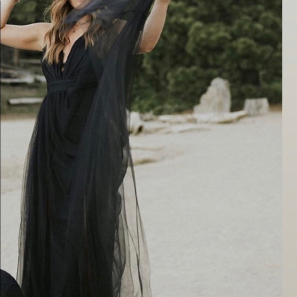 Lace maxi dress